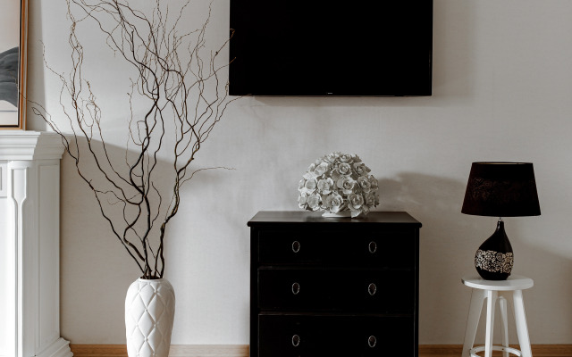 Yevrodvushka Kaminnaya Istoriya V Samom Serdtse Sochi Flat