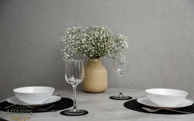 Квартира Aparts Pro Видовая студия с панорамным балконом в ЖК Арго на 22 этаже