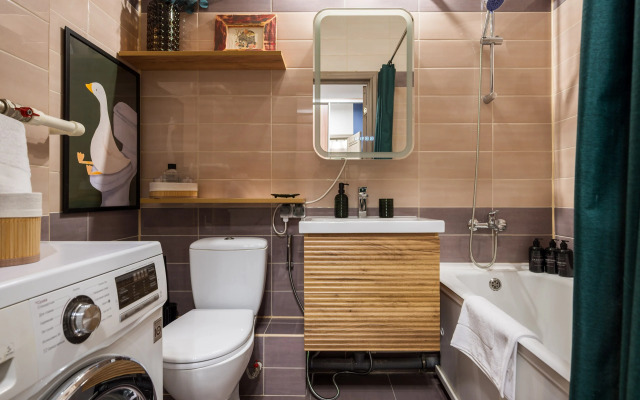 Квартира Teplo Apartments Студия на Среднерогатской Улица 11