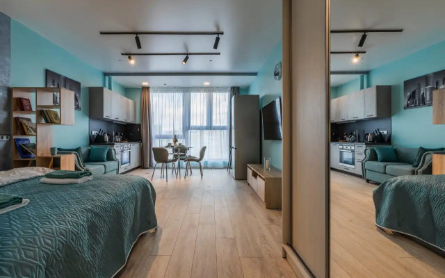 Апартаменты Стильные апартаменты на высоком этаже