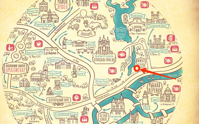 Квартира у Нижнего Озера