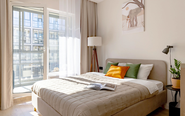 Апартаменты Wood Resort в Сестрорецке в комплексе с бассейном