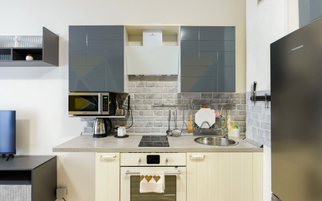 Квартира Уютная студия в современном микрорайоне Солнечный 1