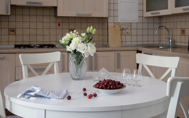 Квартира с двумя спальнями и кухней-гостиной