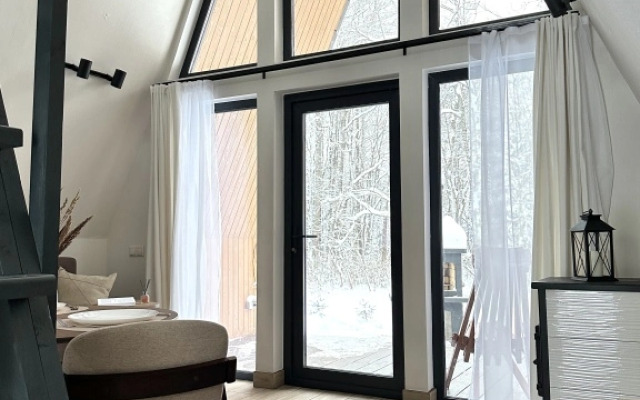 Afrejm s vidom na les №3 Private House