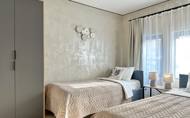 Частный Дом Барнхаус №2 на 10 гостей, с дровяной баней и горячим чаном