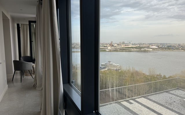 S Panoramnym Vidom Na Istoricheskiy Tsentr Kazani Flat