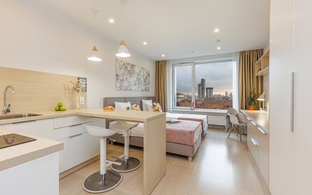 Apartment Botanika near Botanical Garden metro station