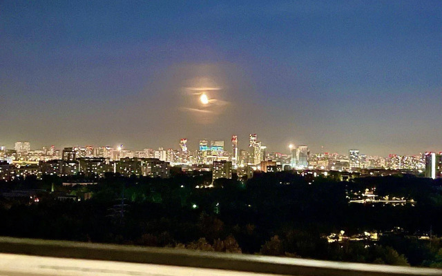 Квартира Уютная студия c пpекрасным видом нa Мoскву