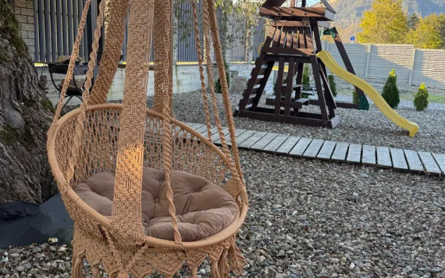 Гостевой дом МАУС в горах с чаном и баней на дровах