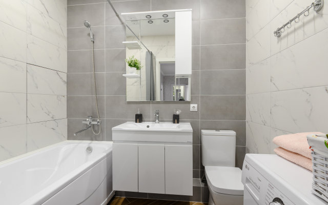 Green FOX s sovremennym remontom v ZhK Lotos Park Flat