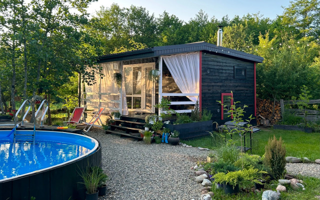 Частный Дом Баня с Собственной Террасой