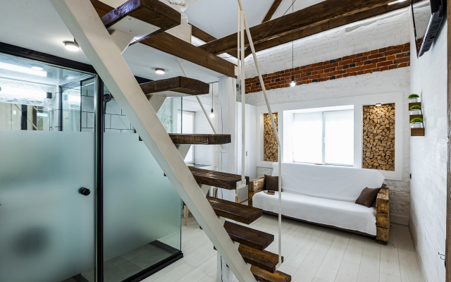 Loft 1 Dvukhurovnevye Na Gruzinskoy Ulitse 41a Apartments