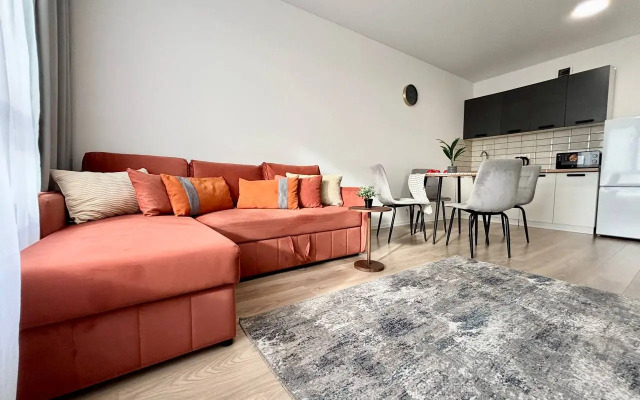 Квартира Просторная однокомнатная для 4х гостей