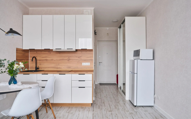 Uyutnaya studiya u metro Rasskazovka Apartments