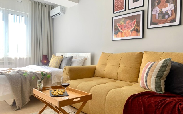 Апартаменты студия Фрида Кало в центре города Алматы