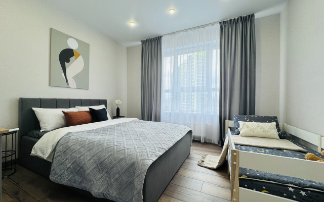 Апартаменты Новая просторная евротрёшка Atmosfera Sna у Набережной