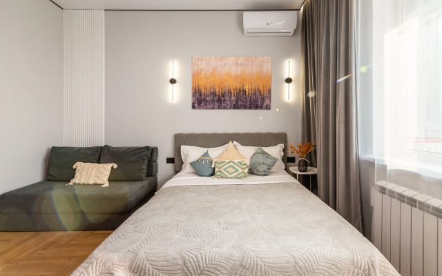 Апартаменты Стильная Квартира в Центре Алматы (114)