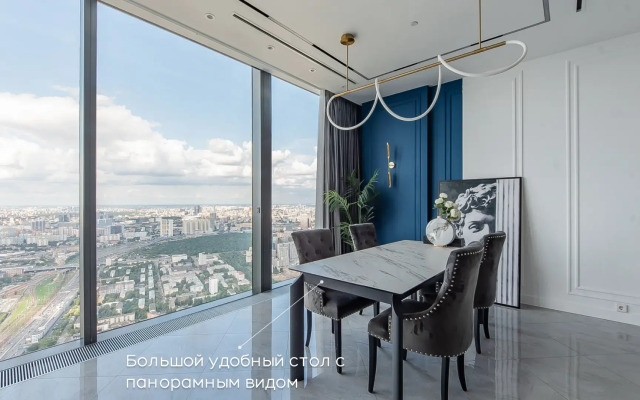 Апартаменты Москва Сити 72 этаж двух комнатные