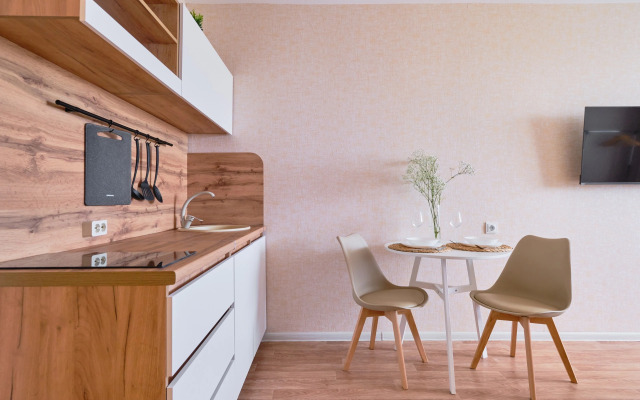 Апартаменты Уютная Студия на Подгорной 87