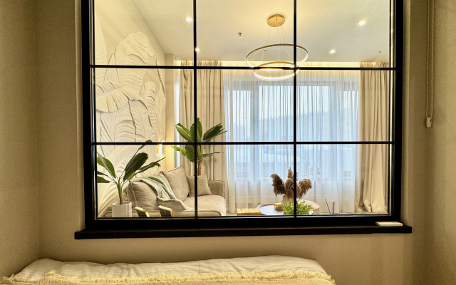 Квартира EasyGuest с дизайнерским ремонтом  у м. Автозаводская