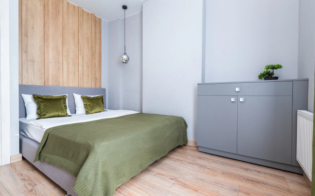 Квартира на сутки Маяк Минск Кухня объединена с жилой зоной Отдельная спальня Wi-Fi Кондиционер Отчётные документы