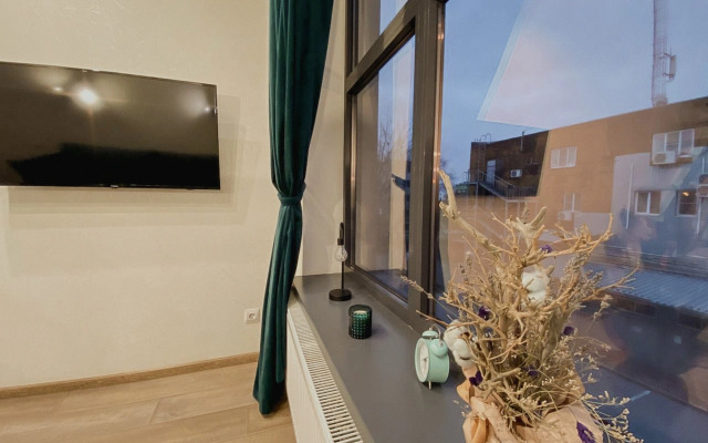 Квартира Green FOX с панорамными окнами на Савушкина