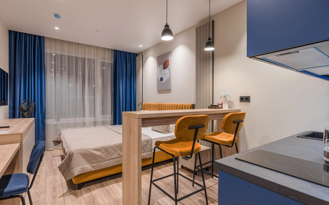 Апартаменты Современная студия у метро ладожская