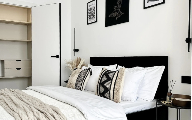 Апартаменты 158/4 Комфорт сити с двуспальной кроватью, диваном и красивым видом