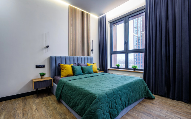 Квартира Стильная четырехместная студия в ЖК Сидней Сити