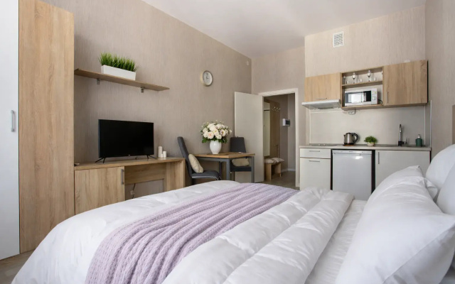 Апартаменты Студия Natalie Apartments Пулковское шоссе 14с6