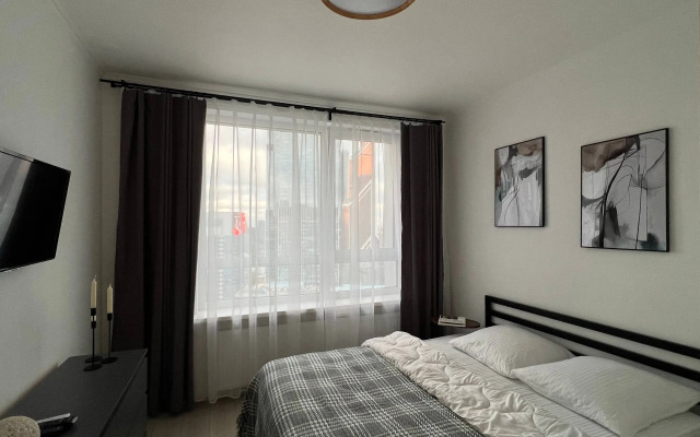 Квартира Двухкомнатная  с видом на Москву-Сити