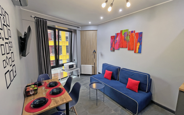 Uyutnye Apartamenty prime Blue V Zhk Savelovskiy Siti V Tsentre Moskvy Flat