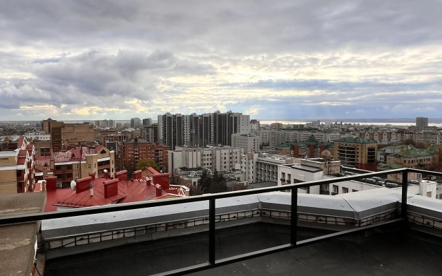 Квартира Уютная студия с панорамным видом на Казань