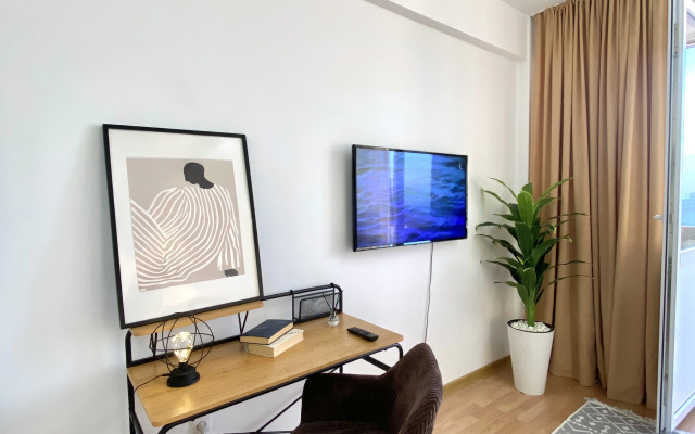 Квартира Уютная Студия с Видом на Город