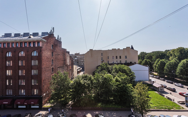 Квартира JN Apartments Четырехместная Студия с Видом на Парк