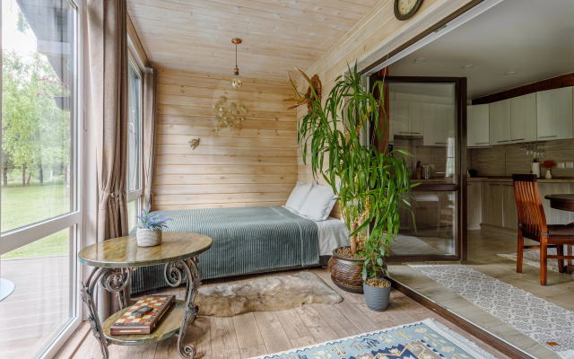 Шале Zarechye Баня Горячая купель