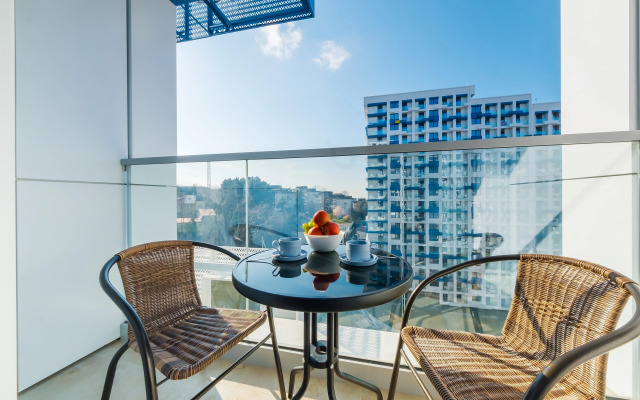 Апартаменты 131 с дизайнерским ремонтом в ЖК Кислород