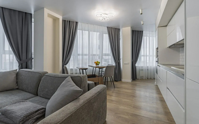 Квартира с панорамным видом и дизайнерским ремонтом