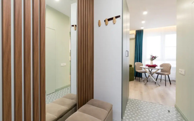 Апартамент «Фисташковый стиль»на Марьиной роще