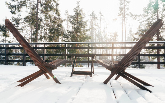 Гостевой дом Гранд А-фрейм у Финского залива