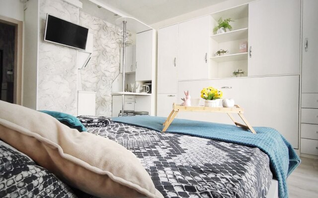 Квартира студия с видом на Амур и город