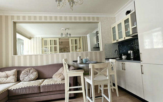 Квартира Уютная студия с видом на Москва реку