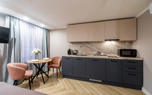 Квартира Cтудия Компакт с Видом в Тихий Двор