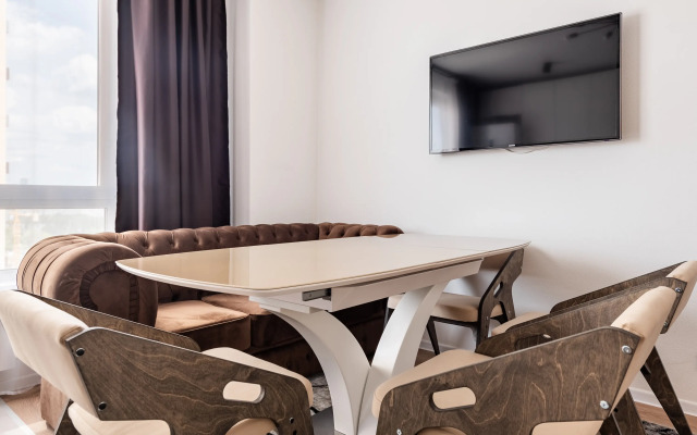 prostornaya vidovaya uglovaya uyutnaya evrotryoshka do 5 gostej flat