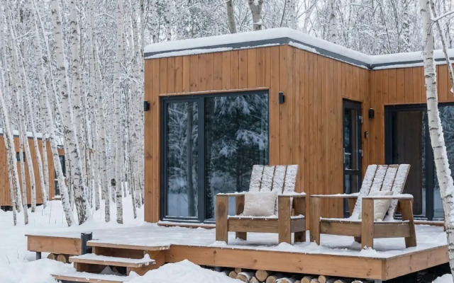 Глэмпинг Лесной отель Yolo