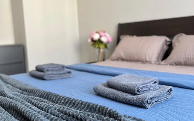 Апартаменты Новая уютная двухкомнатная квартира в Краснодаре