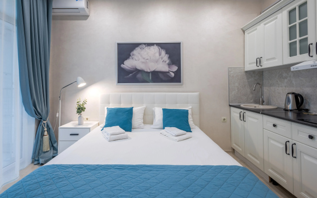 Квартира ApartAmore Уютная студия с балконом и видом на парк ЖК Покровский Парк — фото 4