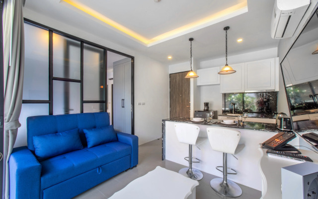 Апартаменты 1 спальня 5 мин Сурин Бич PALM-C210  CapitalPro