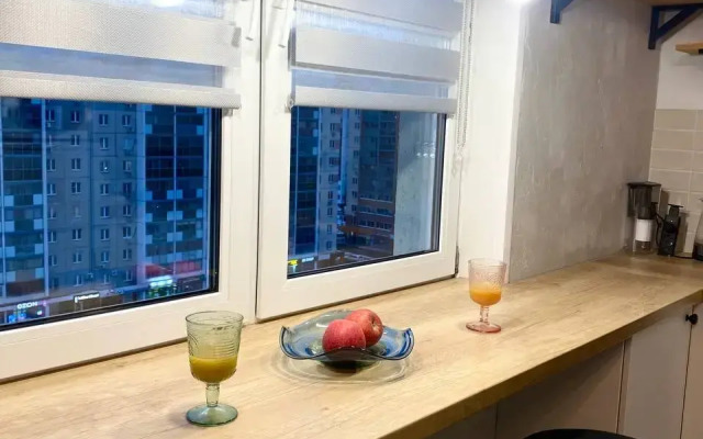 Квартира Современная Студия в Спальном Районе